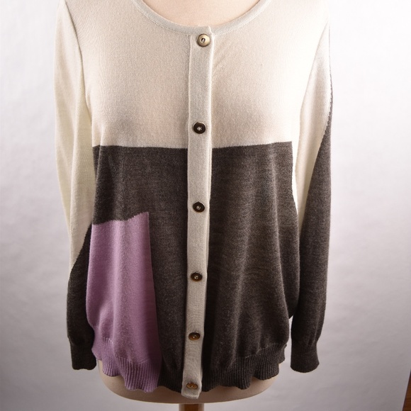 St John Knit Womens Sweater Size L 100% Wool - Picture 2 of 8